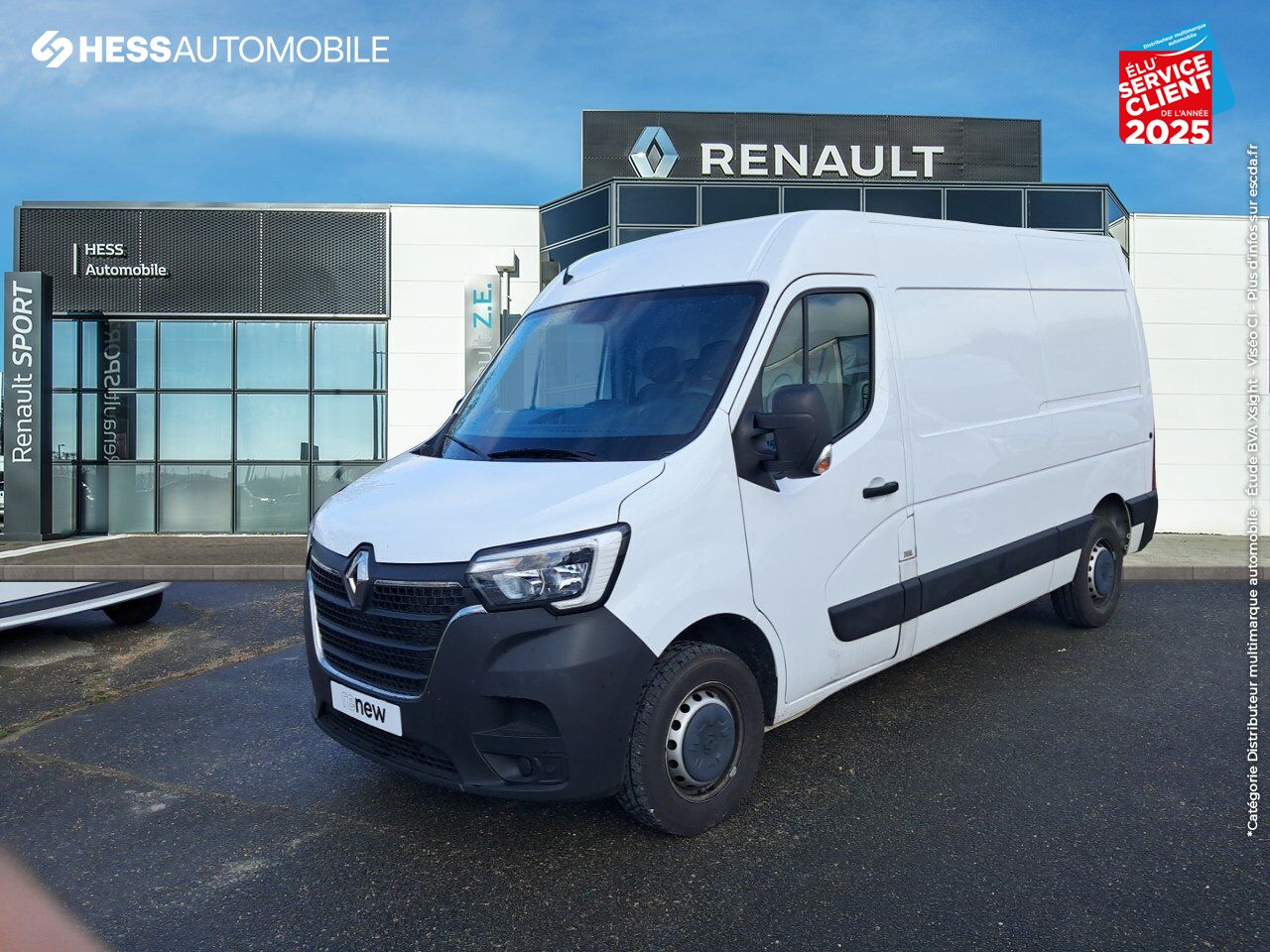Véhicule d'occasion RENAULT MASTER FG F3300 L2H2 2.3 BLUE DCI 135CH GRAND CONFORT EURO6 chez Renault Colmar