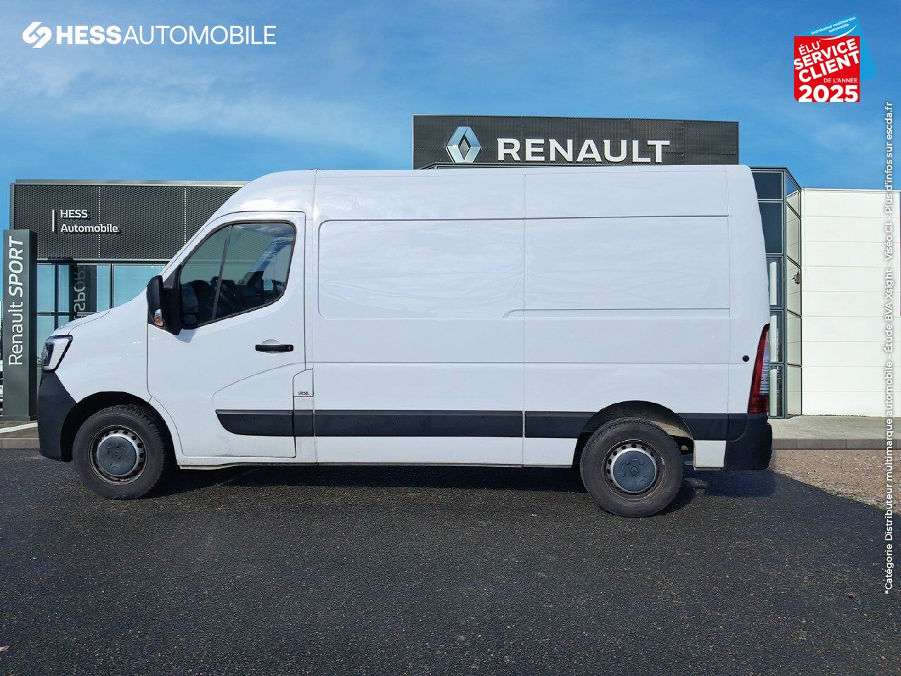 Véhicule d'occasion RENAULT MASTER FG F3300 L2H2 2.3 BLUE DCI 135CH GRAND CONFORT EURO6 chez Renault Colmar