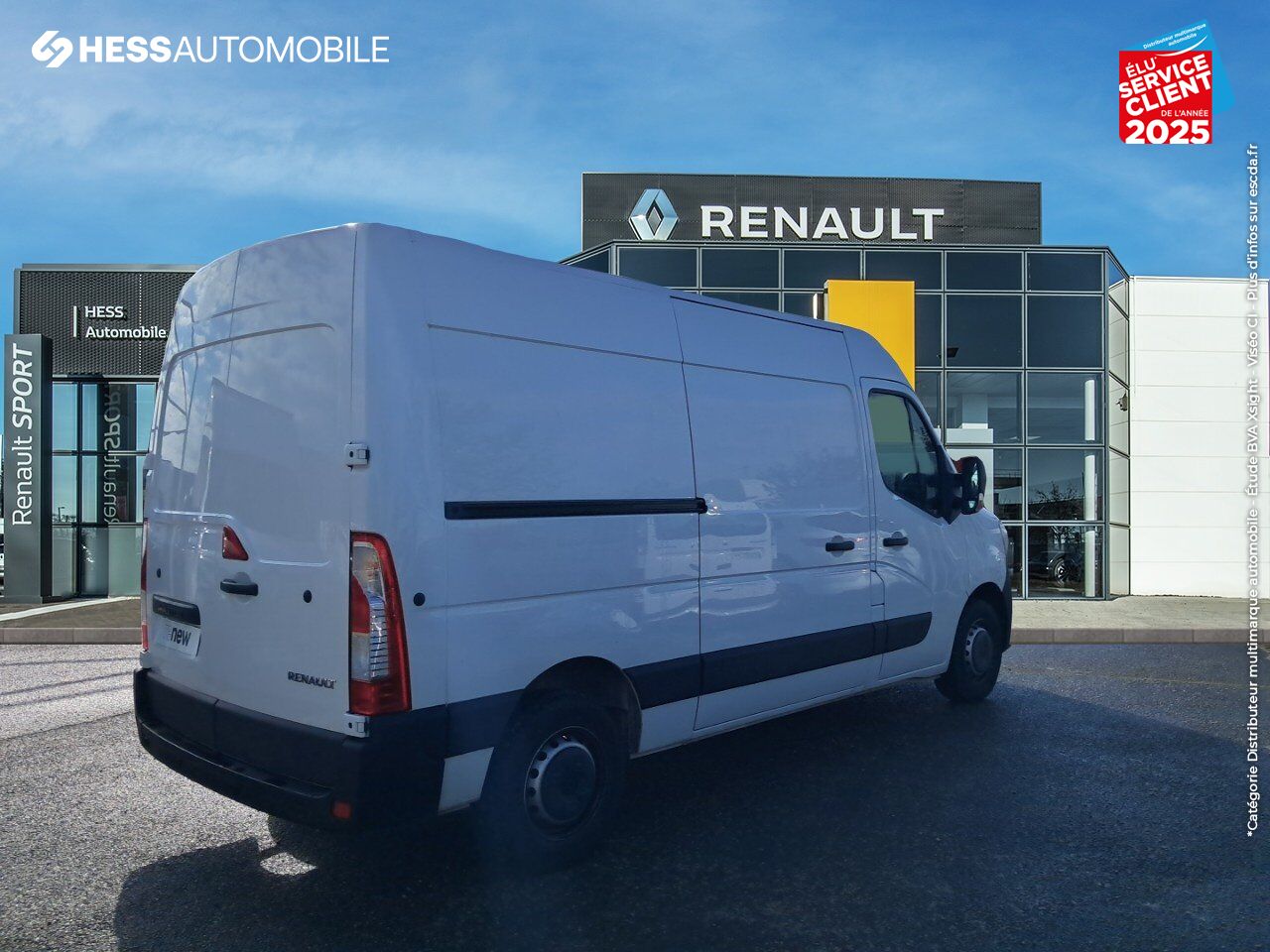 Véhicule d'occasion RENAULT MASTER FG F3300 L2H2 2.3 BLUE DCI 135CH GRAND CONFORT EURO6 chez Renault Colmar