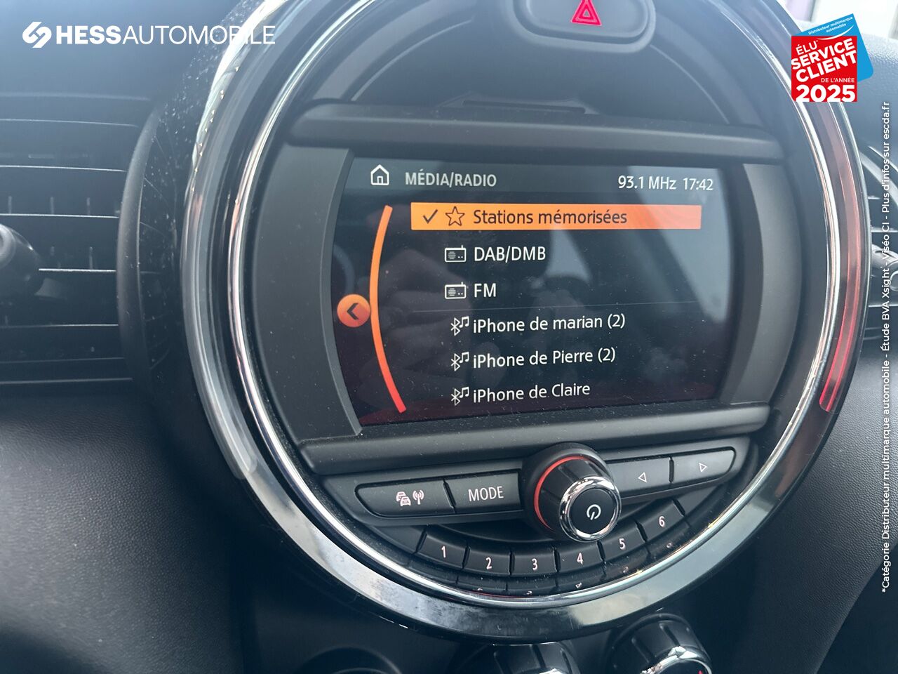 Véhicule d'occasion MINI MINI ONE 102CH EDITION GREENWICH TPANO chez Toyota Thionville