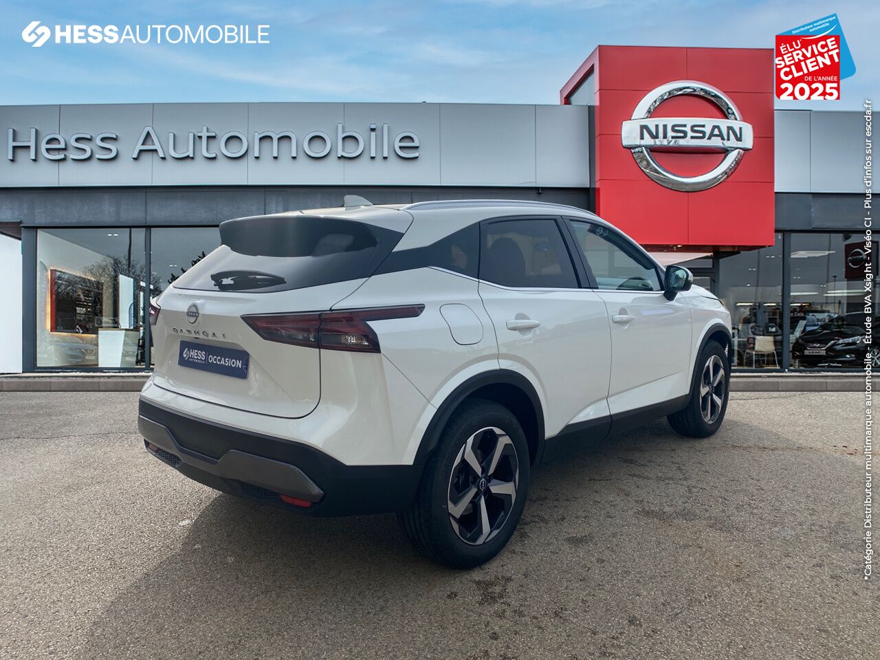 Véhicule d'occasion NISSAN QASHQAI 1.3 MILD HYBRID 140CH N-CONNECTA 2022 chez Nissan Besançon