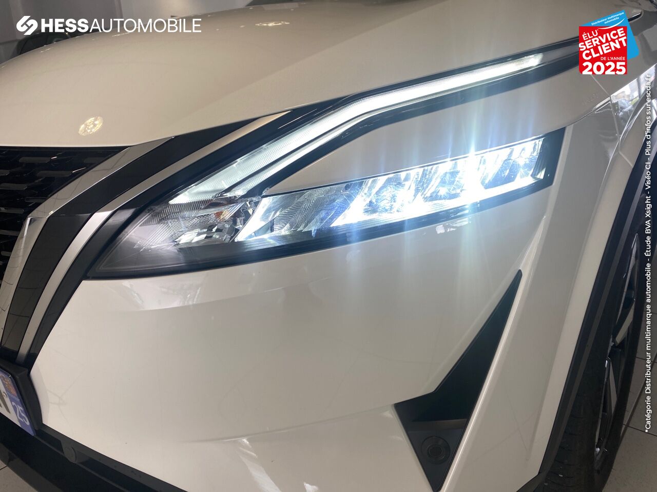 Véhicule d'occasion NISSAN QASHQAI 1.3 MILD HYBRID 140CH N-CONNECTA 2022 chez Nissan Besançon