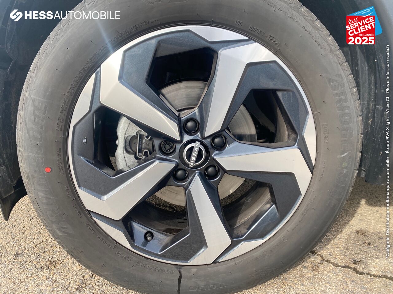 Véhicule d'occasion NISSAN QASHQAI 1.3 MILD HYBRID 140CH N-CONNECTA 2022 chez Nissan Besançon