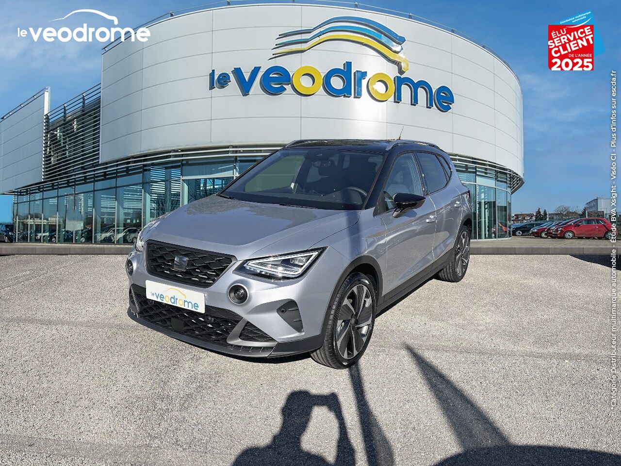 Véhicule d'occasion SEAT ARONA 1.0 TSI 110CH FR DSG7 chez Le Veodrome