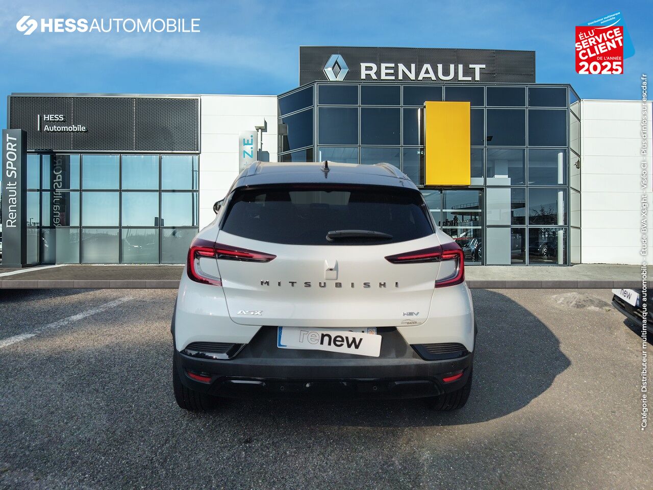 Véhicule d'occasion MITSUBISHI ASX 1.3 DI-T MHEV 140CH INTENSE chez Renault Colmar