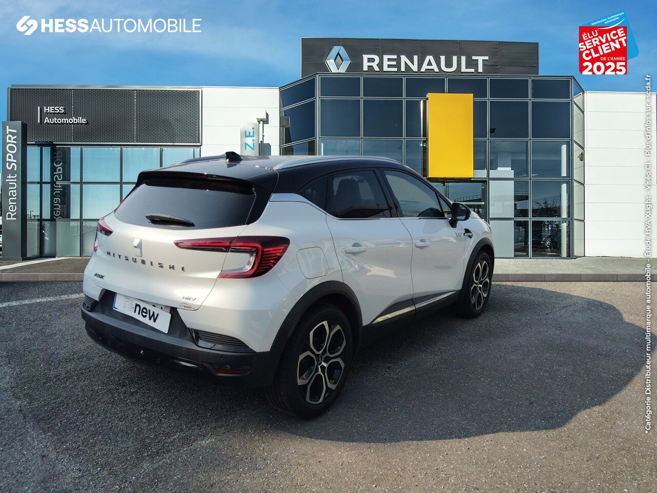 Véhicule d'occasion MITSUBISHI ASX 1.3 DI-T MHEV 140CH INTENSE chez Renault Colmar