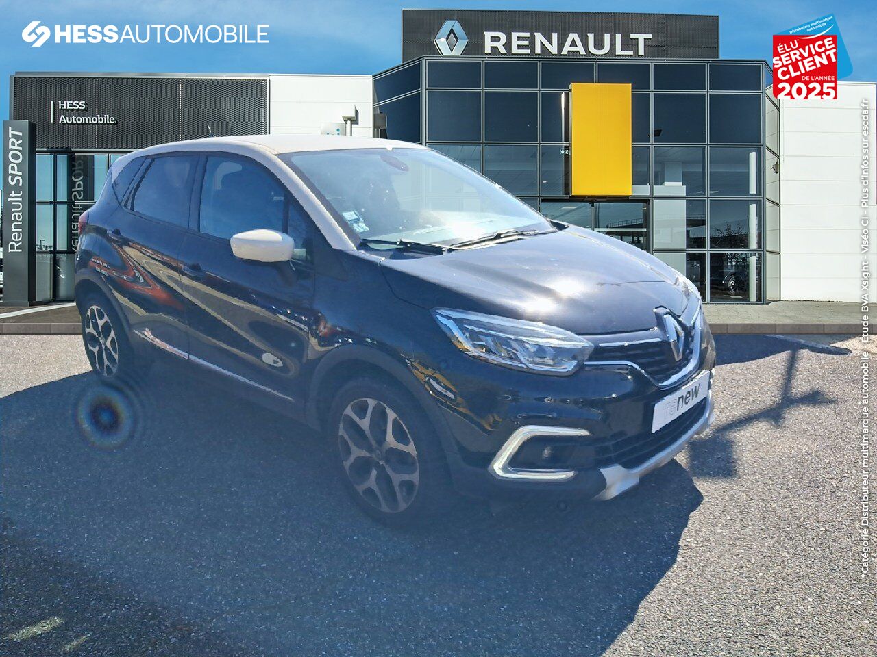 Véhicule d'occasion RENAULT CAPTUR 1.5 DCI 90CH ENERGY INTENS EDC EURO6C chez Renault Saint-Louis
