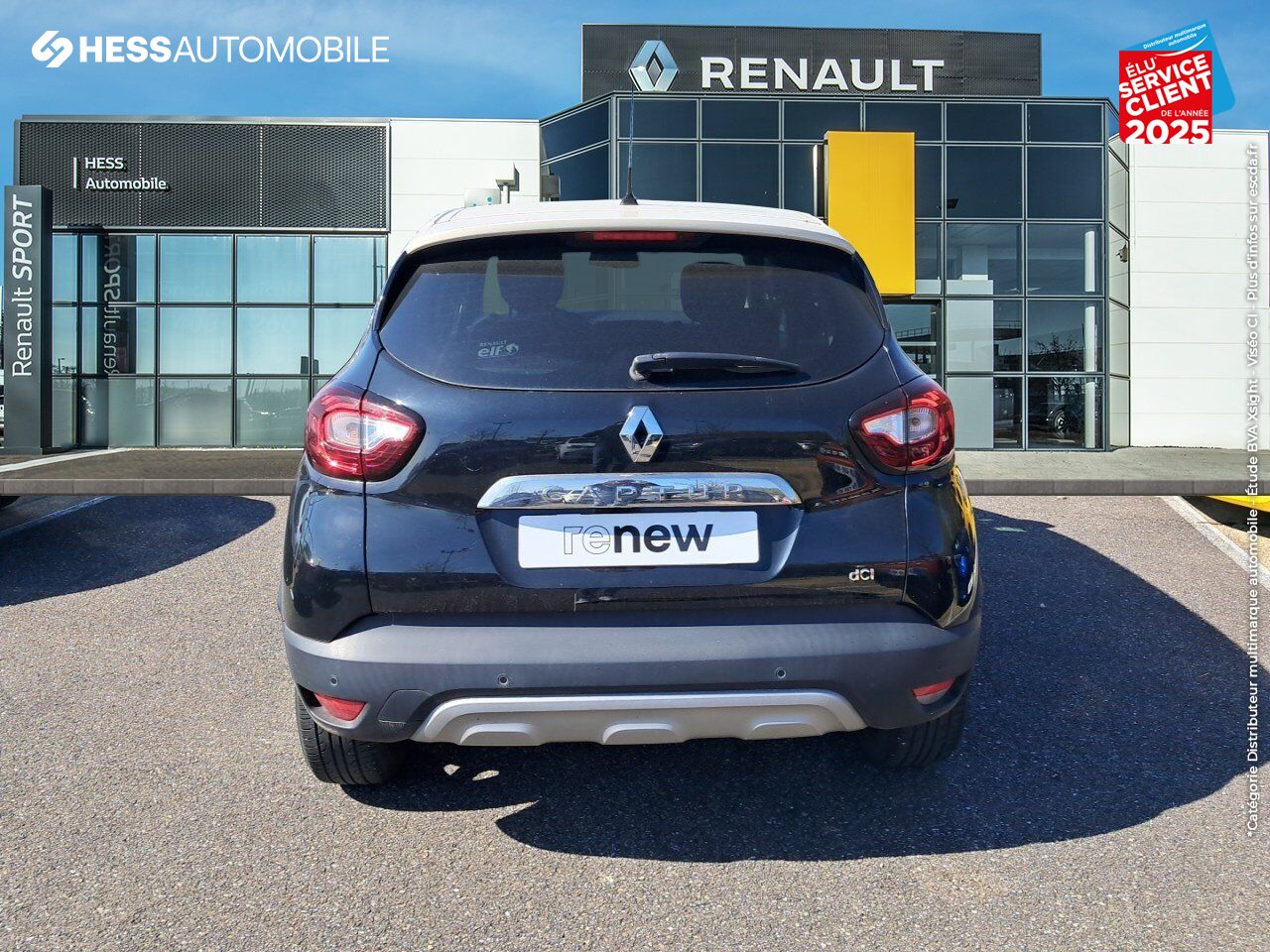 Véhicule d'occasion RENAULT CAPTUR 1.5 DCI 90CH ENERGY INTENS EDC EURO6C chez Renault Saint-Louis