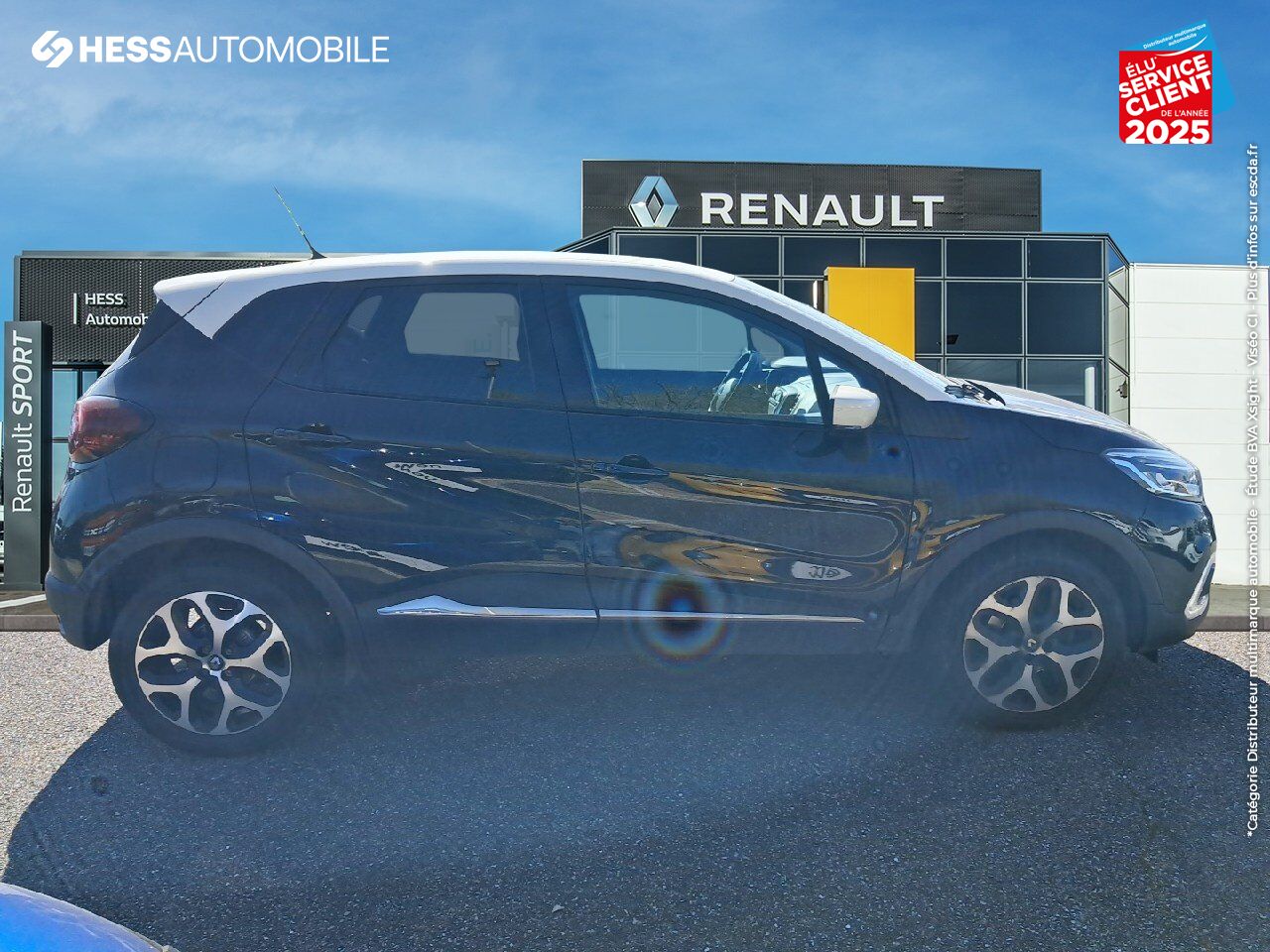 Véhicule d'occasion RENAULT CAPTUR 1.5 DCI 90CH ENERGY INTENS EDC EURO6C chez Renault Saint-Louis