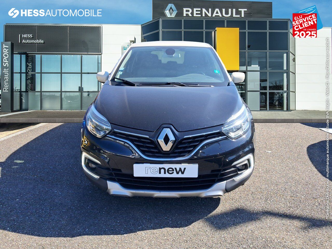 Véhicule d'occasion RENAULT CAPTUR 1.5 DCI 90CH ENERGY INTENS EDC EURO6C chez Renault Saint-Louis