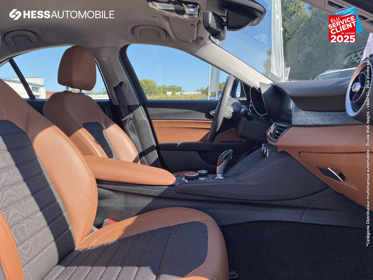 Véhicule d'occasion ALFA ROMEO GIULIA 2.2 JTD 160CH SUPER AT8 GPS RADAR AR chez Fiat Colmar