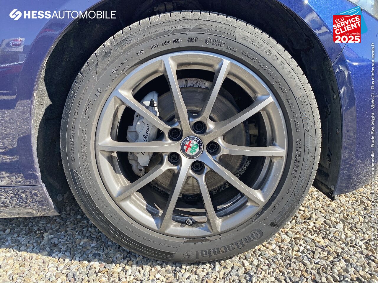 Véhicule d'occasion ALFA ROMEO GIULIA 2.2 JTD 160CH SUPER AT8 GPS RADAR AR chez Fiat Colmar