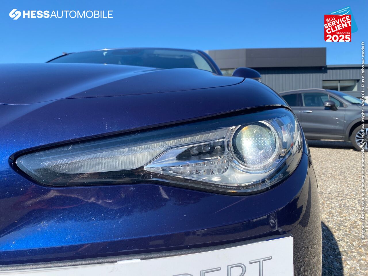 Véhicule d'occasion ALFA ROMEO GIULIA 2.2 JTD 160CH SUPER AT8 GPS RADAR AR chez Fiat Colmar