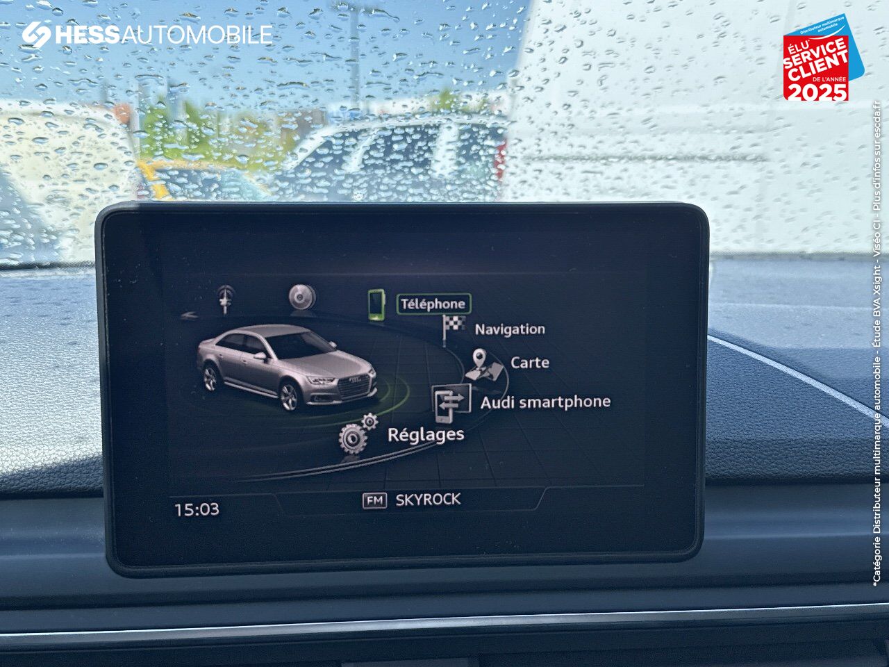 Véhicule d'occasion AUDI A4 1.4 TFSI 150CH EDITION S TRONIC 7 GPS CAMERA chez MINI Besançon