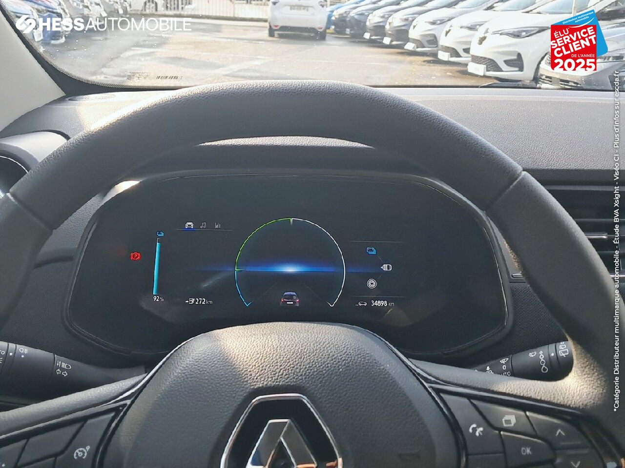 Véhicule d'occasion RENAULT ZOE E-TECH EQUILIBRE CHARGE NORMALE R110 - 22B chez Toyota Thionville