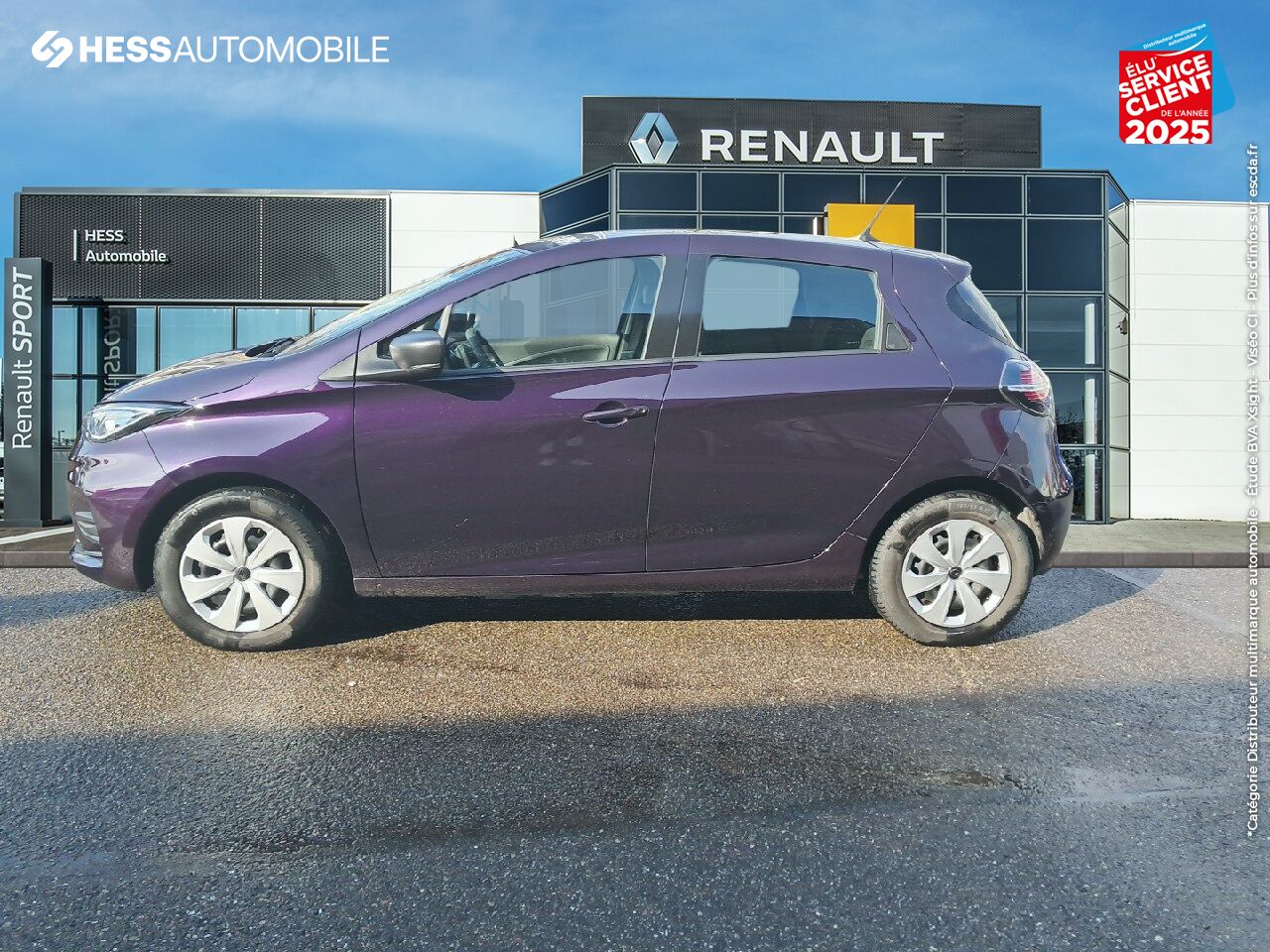 Véhicule d'occasion RENAULT ZOE E-TECH EQUILIBRE CHARGE NORMALE R110 - 22B chez Toyota Thionville