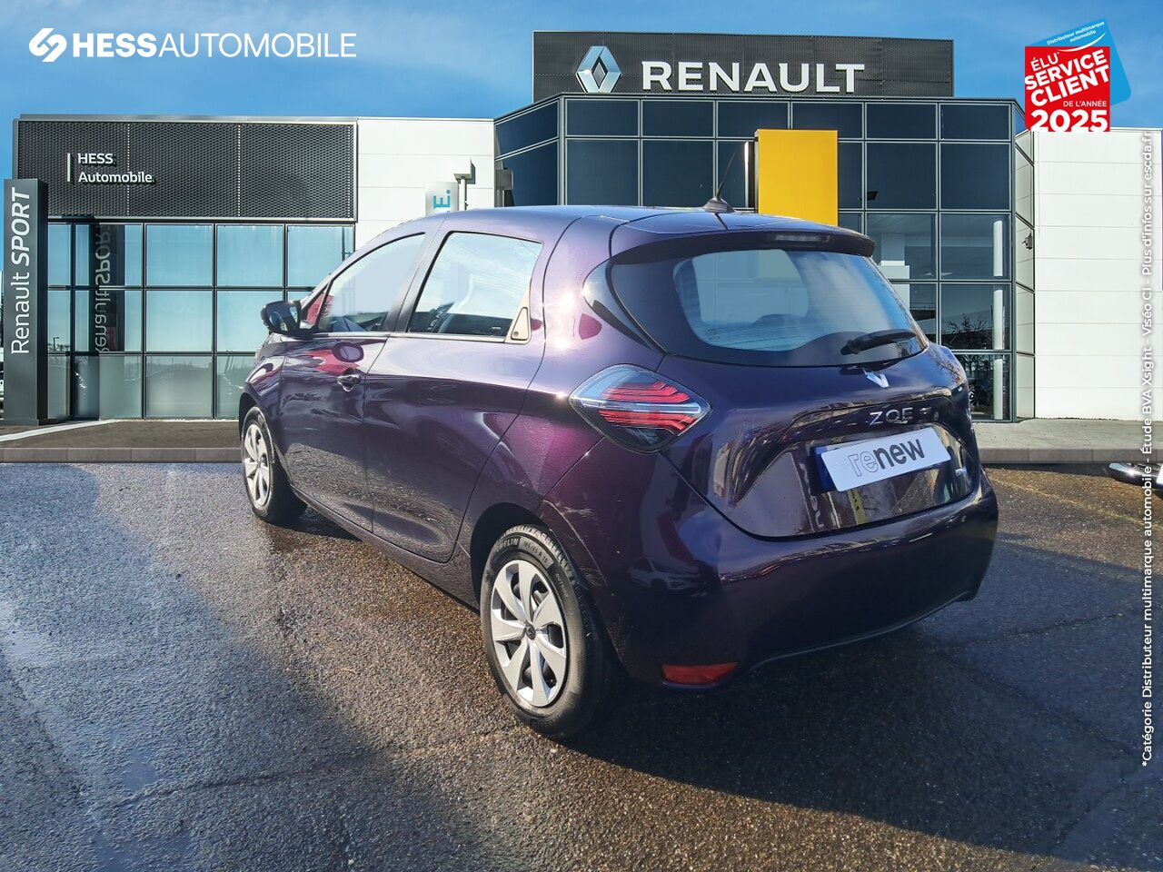 Véhicule d'occasion RENAULT ZOE E-TECH EQUILIBRE CHARGE NORMALE R110 - 22B chez Toyota Thionville