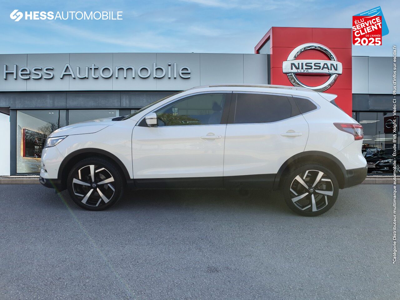 Véhicule d'occasion NISSAN QASHQAI 1.5 DCI 115CH TEKNA EURO6D-T TPANO GPS CAM360 SIEGE CHAUFF chez Nissan Beaune