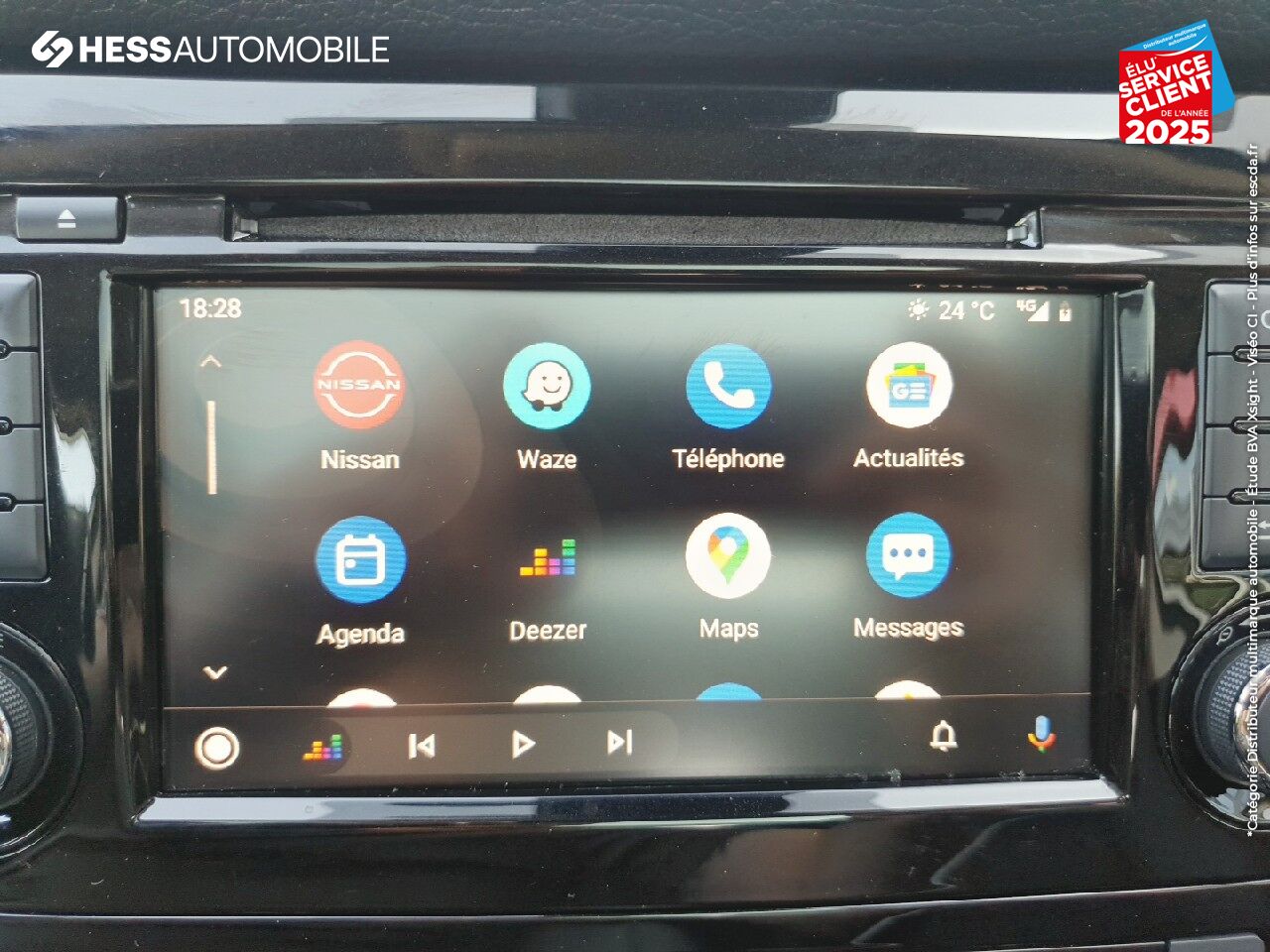 Véhicule d'occasion NISSAN QASHQAI 1.5 DCI 115CH TEKNA EURO6D-T TPANO GPS CAM360 SIEGE CHAUFF chez Nissan Beaune