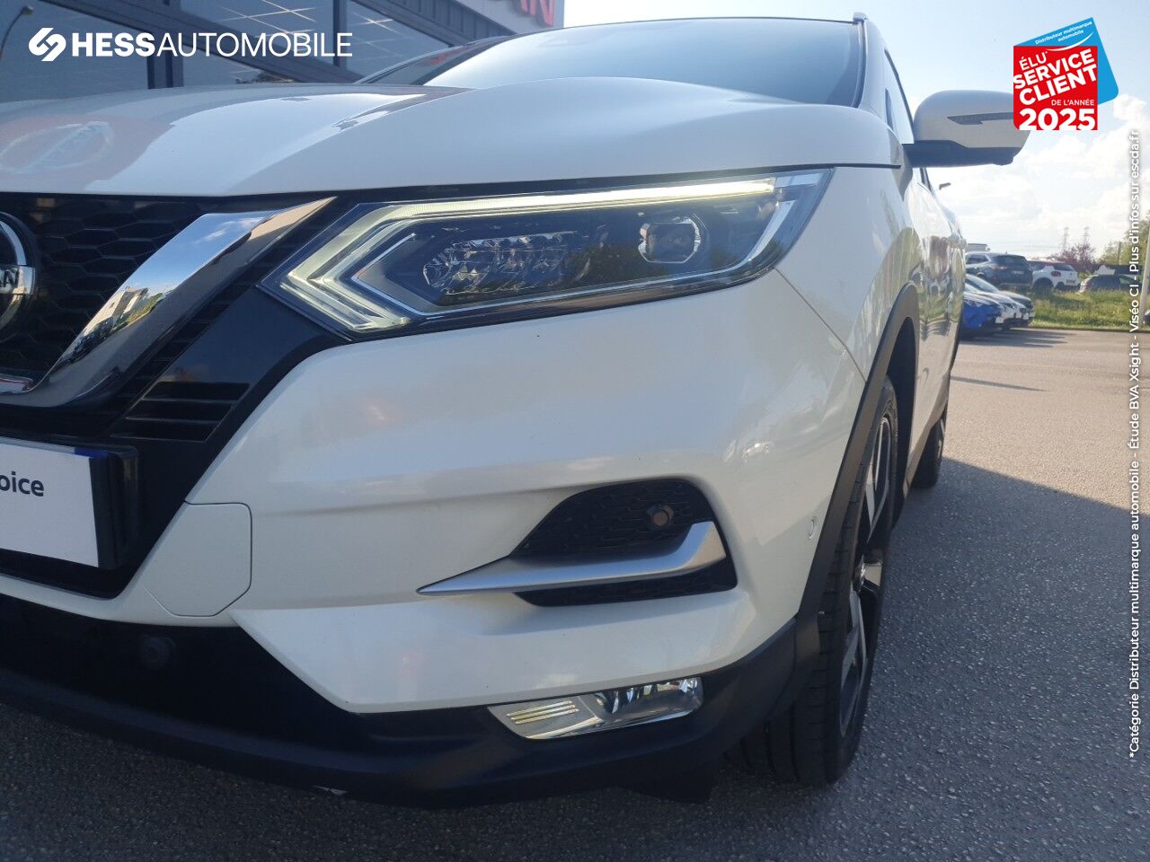 Véhicule d'occasion NISSAN QASHQAI 1.5 DCI 115CH TEKNA EURO6D-T TPANO GPS CAM360 SIEGE CHAUFF chez Nissan Beaune