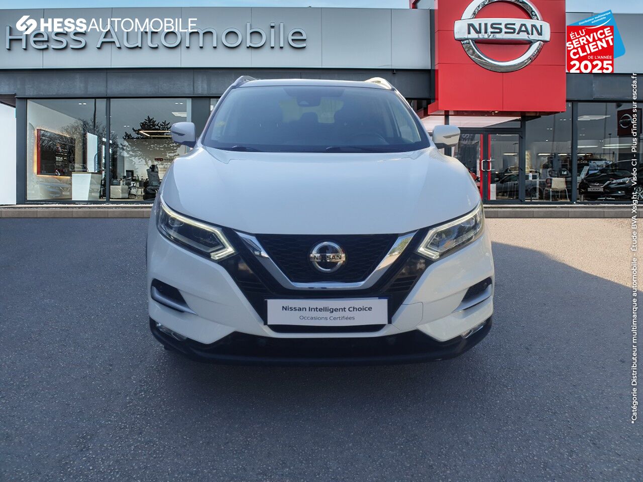 Véhicule d'occasion NISSAN QASHQAI 1.5 DCI 115CH TEKNA EURO6D-T TPANO GPS CAM360 SIEGE CHAUFF chez Nissan Beaune