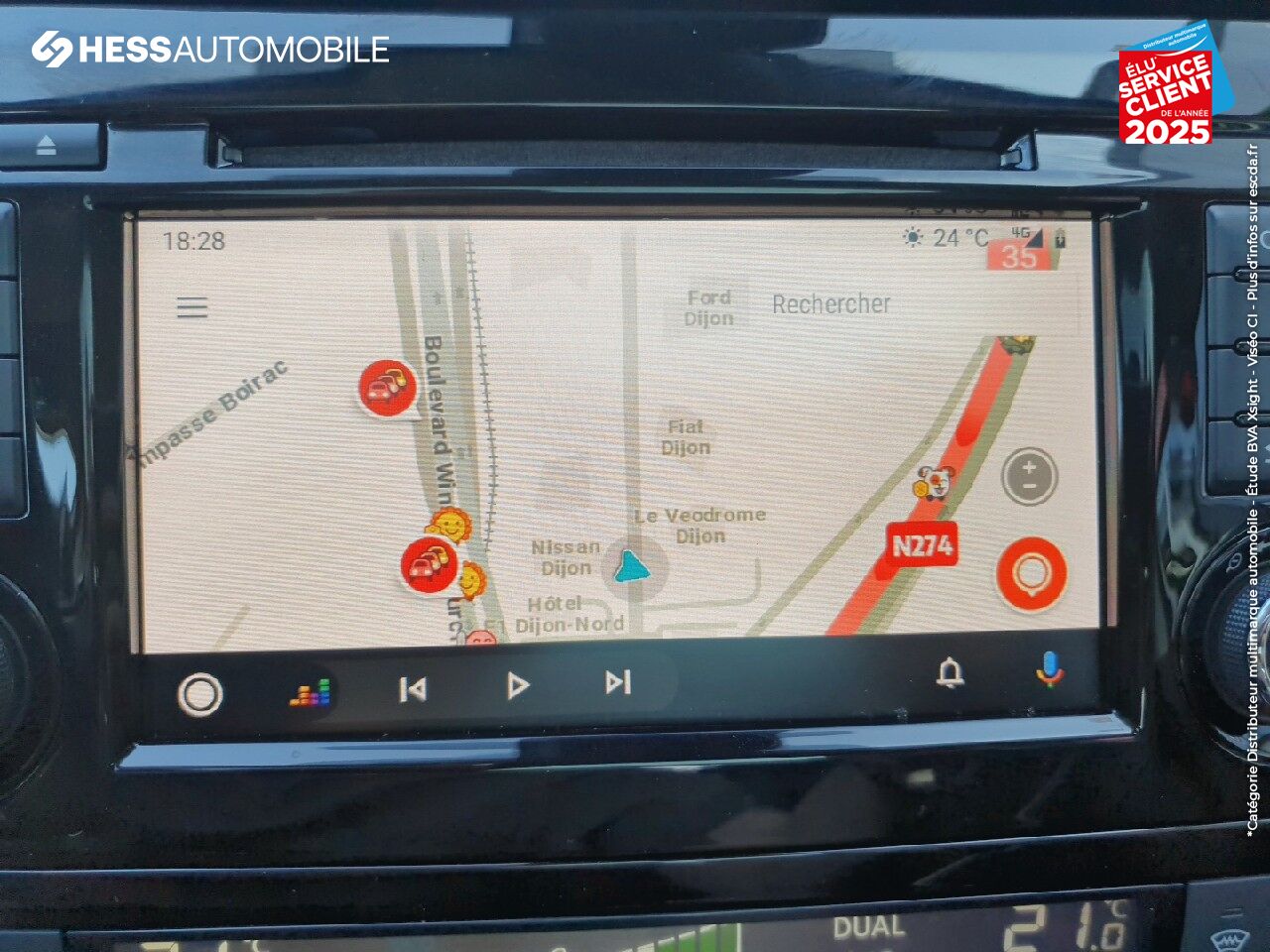 Véhicule d'occasion NISSAN QASHQAI 1.5 DCI 115CH TEKNA EURO6D-T TPANO GPS CAM360 SIEGE CHAUFF chez Nissan Beaune