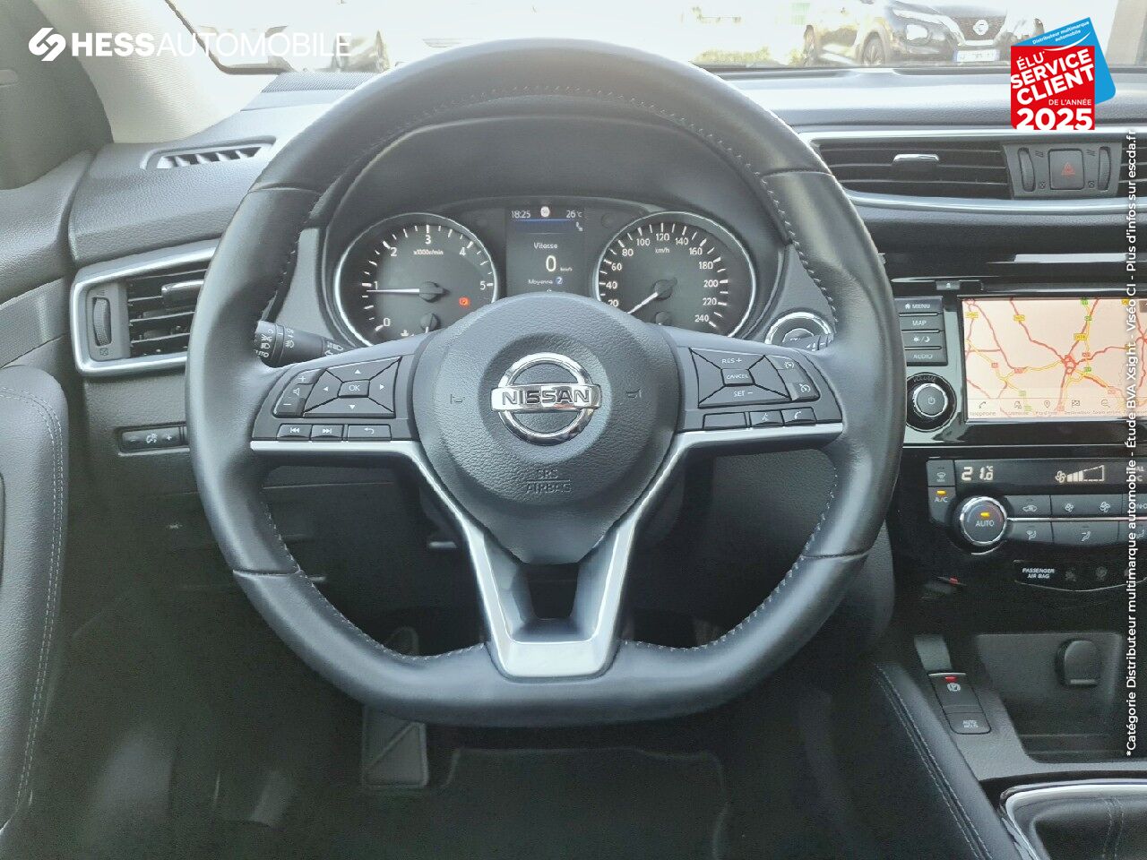 Véhicule d'occasion NISSAN QASHQAI 1.5 DCI 115CH TEKNA EURO6D-T TPANO GPS CAM360 SIEGE CHAUFF chez Nissan Beaune