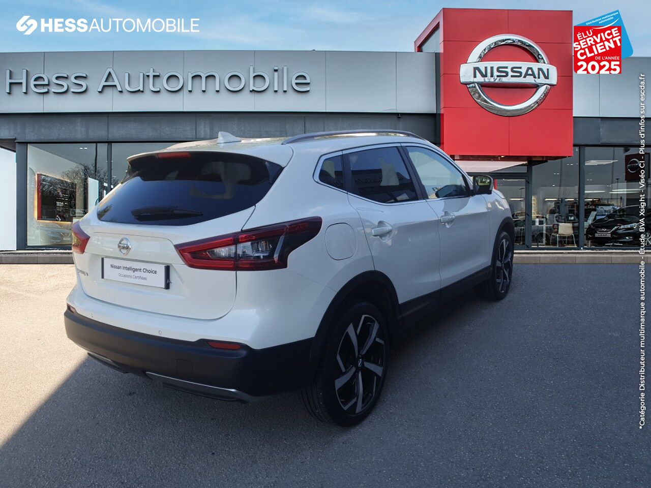 Véhicule d'occasion NISSAN QASHQAI 1.5 DCI 115CH TEKNA EURO6D-T TPANO GPS CAM360 SIEGE CHAUFF chez Nissan Beaune