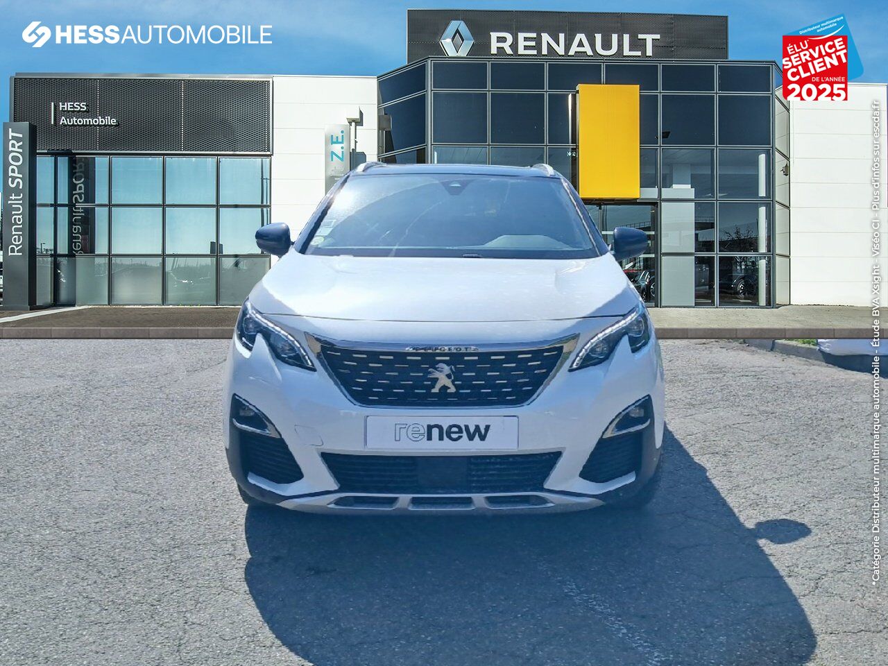 Véhicule d'occasion PEUGEOT 3008 1.5 BLUEHDI 130CH E6.C GT LINE S/S EAT8 TOUVRANT CAMERA chez Renault Saint-Louis