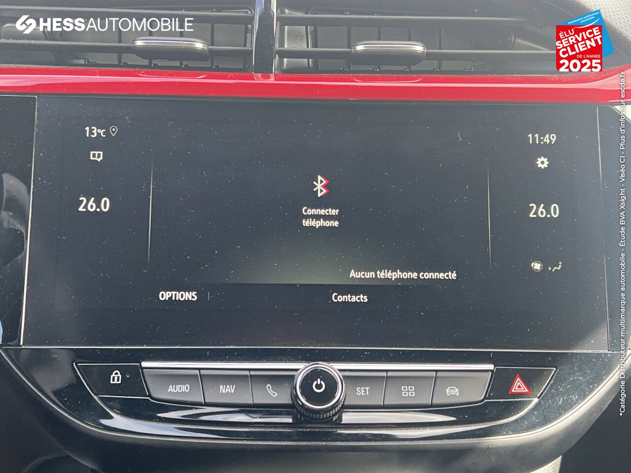 Véhicule d'occasion OPEL CORSA 1.2 TURBO 100CH GS LINE SIEGE CHAUF GPS CAMERA CAR PLAY chez Opel Dijon