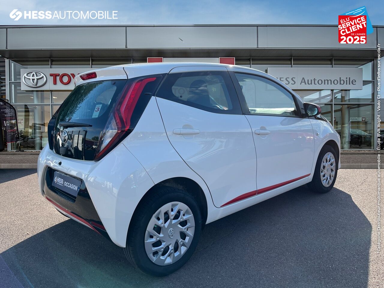 Véhicule d'occasion TOYOTA AYGO 1.0 VVT-I 72CH X-PLAY X-APP 5P MC18 CAMERA CAR PLAY chez Toyota Belfort