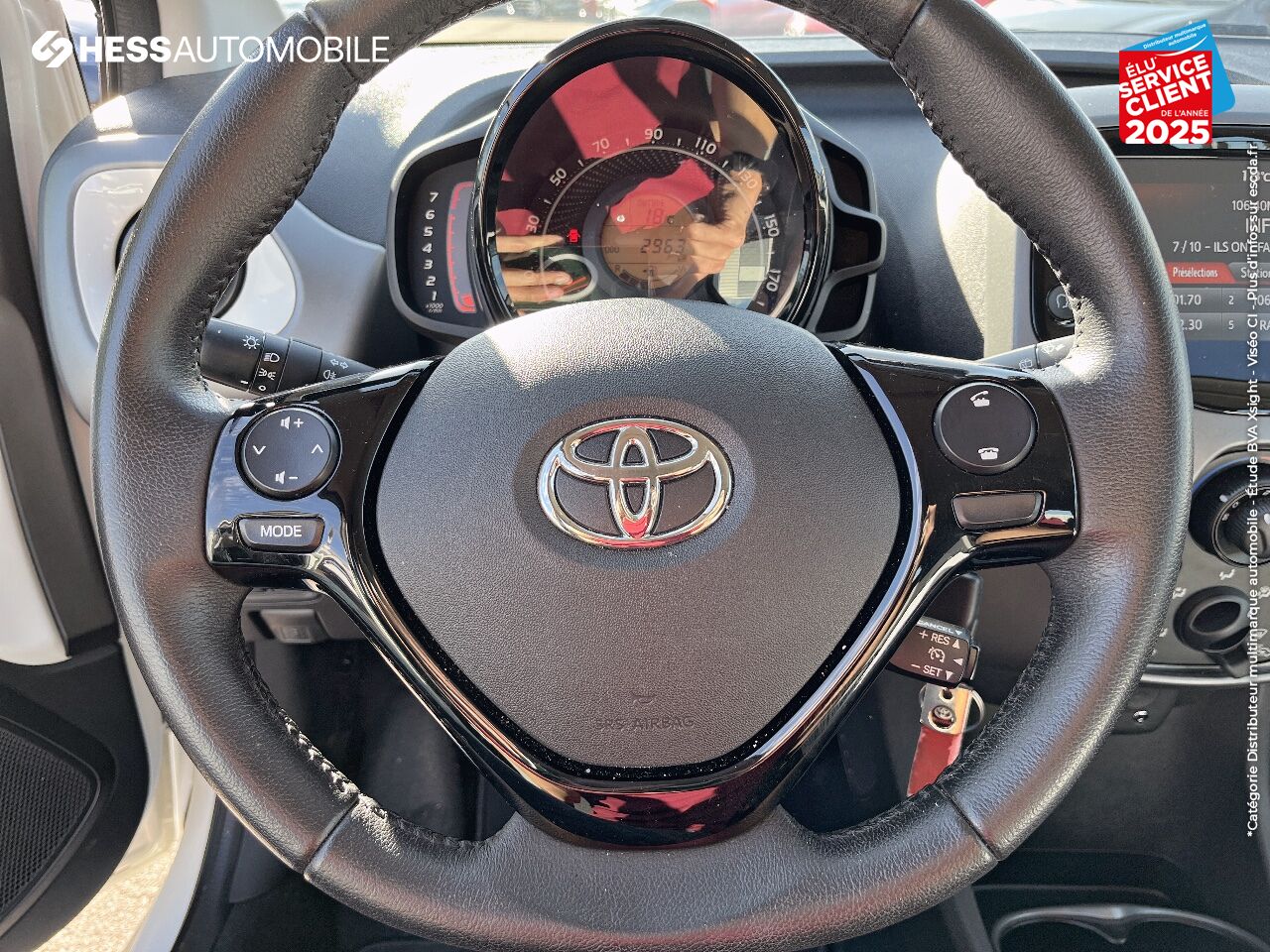 Véhicule d'occasion TOYOTA AYGO 1.0 VVT-I 72CH X-PLAY X-APP 5P MC18 CAMERA CAR PLAY chez Toyota Belfort