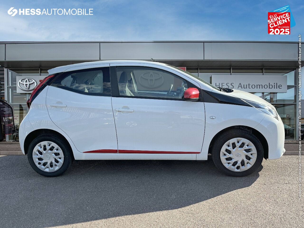 Véhicule d'occasion TOYOTA AYGO 1.0 VVT-I 72CH X-PLAY X-APP 5P MC18 CAMERA CAR PLAY chez Toyota Belfort