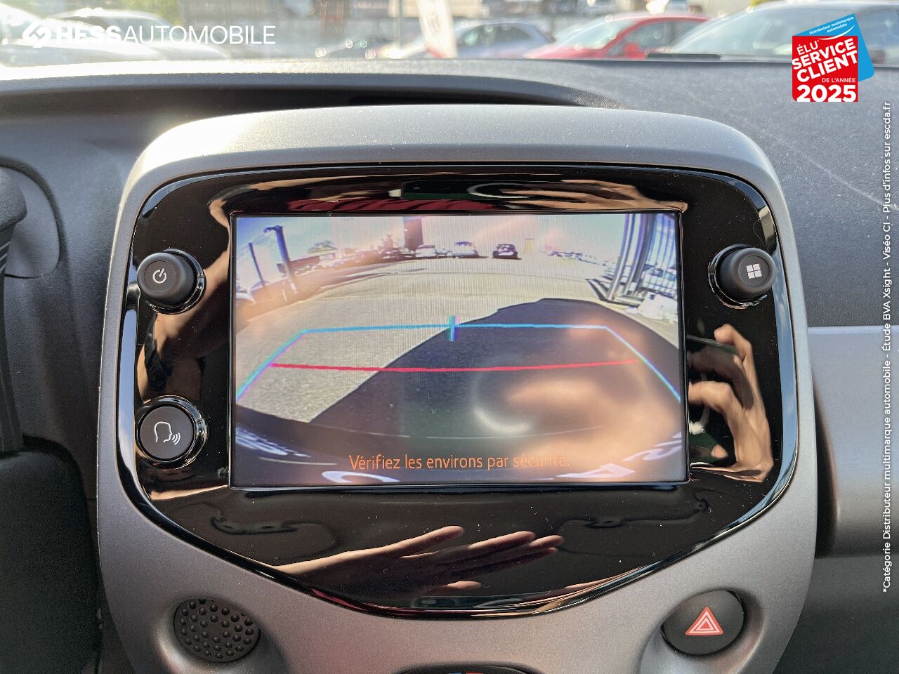 Véhicule d'occasion TOYOTA AYGO 1.0 VVT-I 72CH X-PLAY X-APP 5P MC18 CAMERA CAR PLAY chez Toyota Belfort