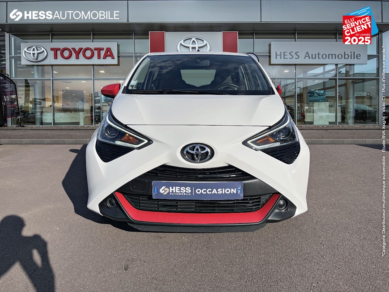 Véhicule d'occasion TOYOTA AYGO 1.0 VVT-I 72CH X-PLAY X-APP 5P MC18 CAMERA CAR PLAY chez Toyota Belfort