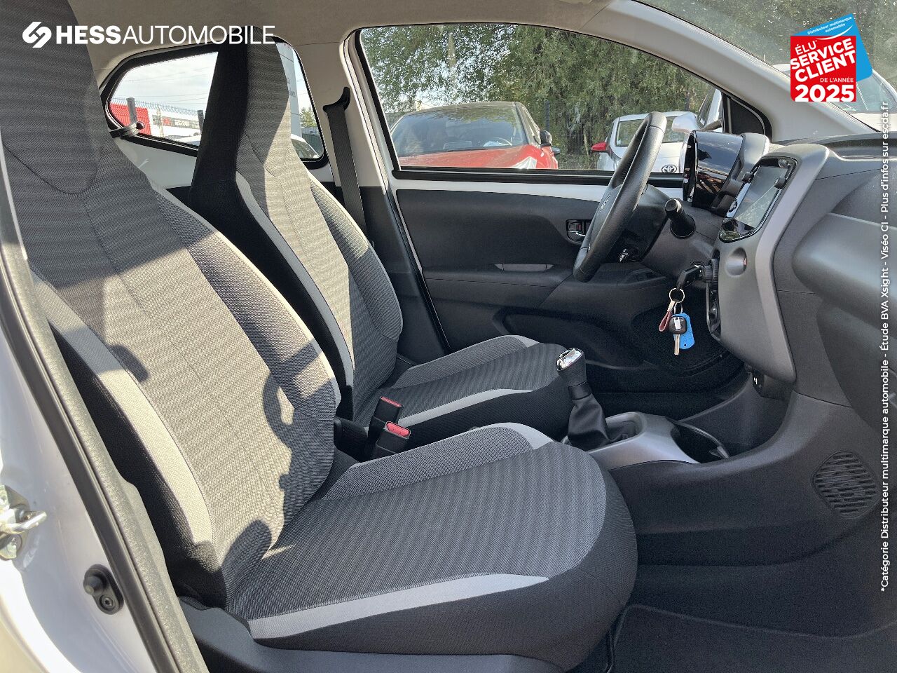 Véhicule d'occasion TOYOTA AYGO 1.0 VVT-I 72CH X-PLAY X-APP 5P MC18 CAMERA CAR PLAY chez Toyota Belfort