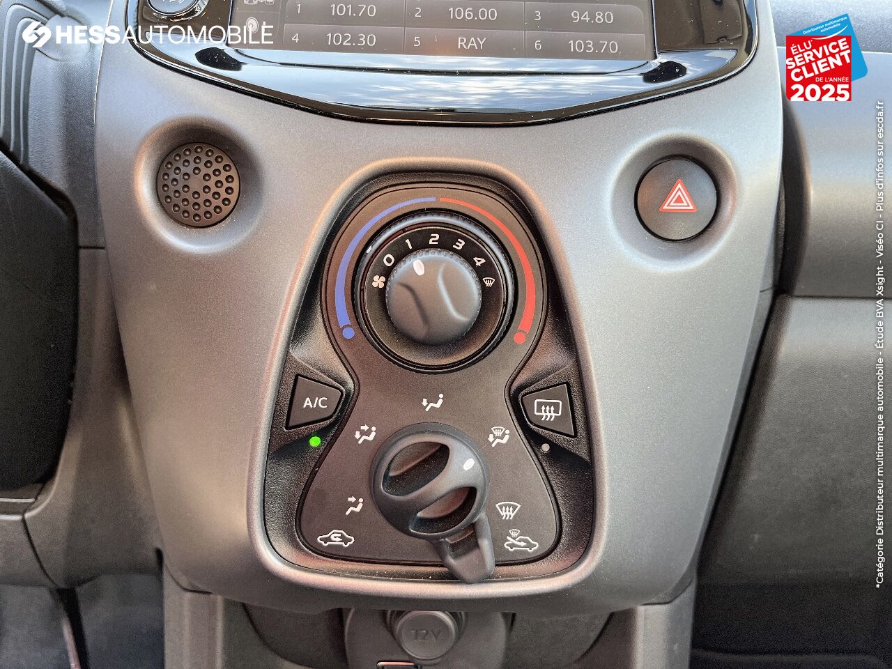 Véhicule d'occasion TOYOTA AYGO 1.0 VVT-I 72CH X-PLAY X-APP 5P MC18 CAMERA CAR PLAY chez Toyota Belfort