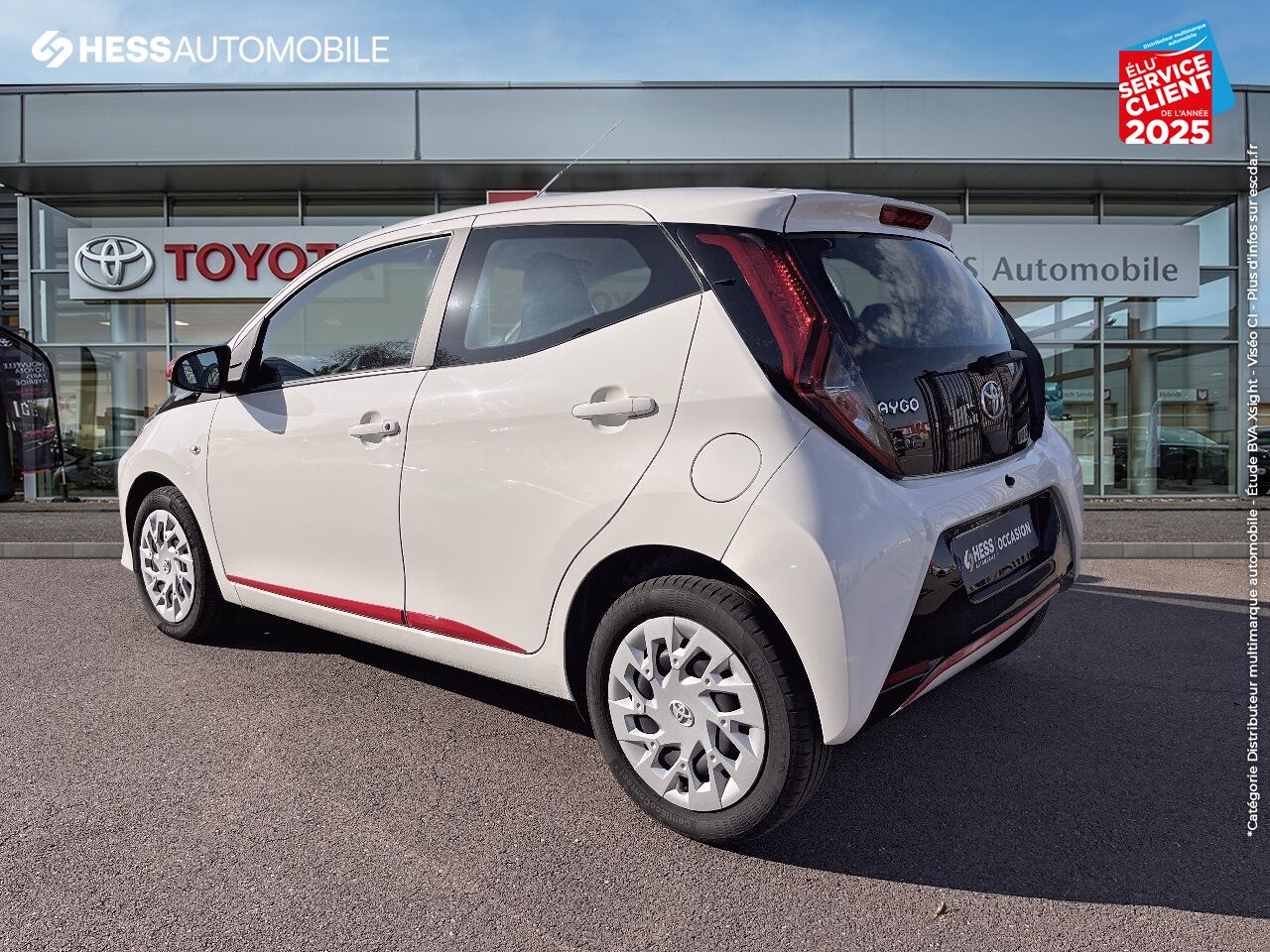 Véhicule d'occasion TOYOTA AYGO 1.0 VVT-I 72CH X-PLAY X-APP 5P MC18 CAMERA CAR PLAY chez Toyota Belfort