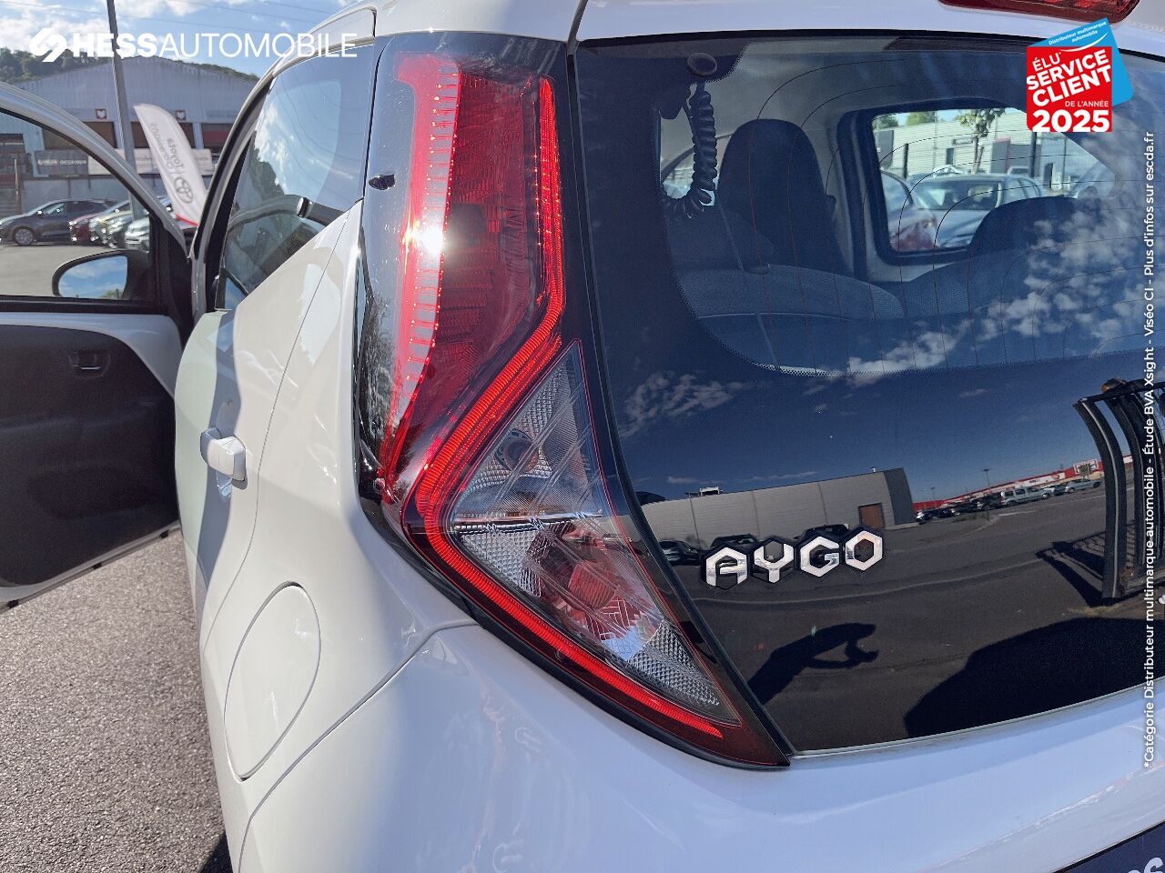 Véhicule d'occasion TOYOTA AYGO 1.0 VVT-I 72CH X-PLAY X-APP 5P MC18 CAMERA CAR PLAY chez Toyota Belfort