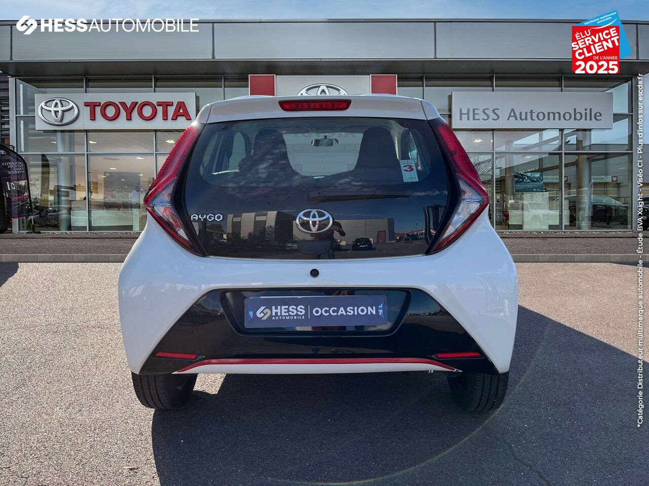 Véhicule d'occasion TOYOTA AYGO 1.0 VVT-I 72CH X-PLAY X-APP 5P MC18 CAMERA CAR PLAY chez Toyota Belfort