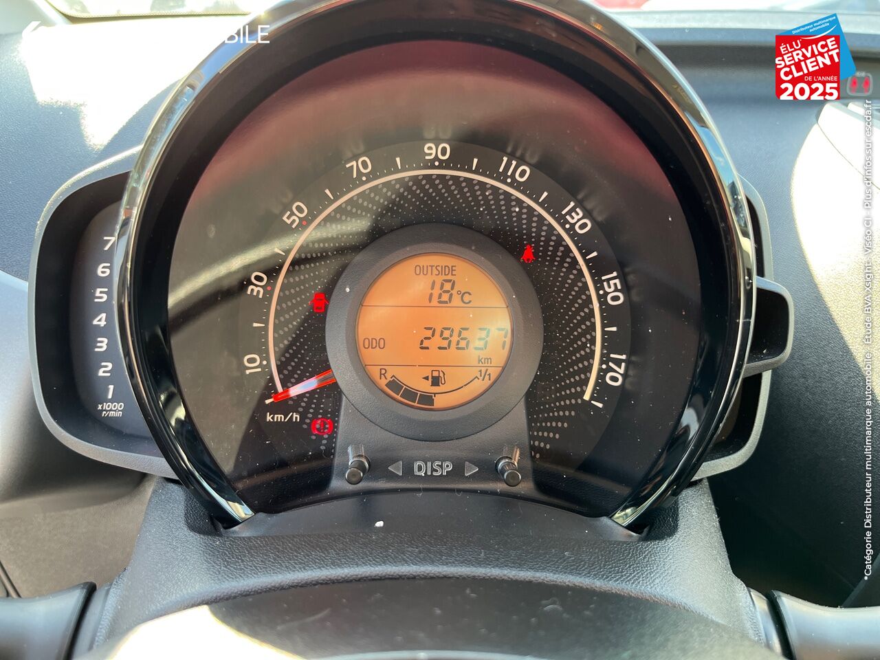 Véhicule d'occasion TOYOTA AYGO 1.0 VVT-I 72CH X-PLAY X-APP 5P MC18 CAMERA CAR PLAY chez Toyota Belfort