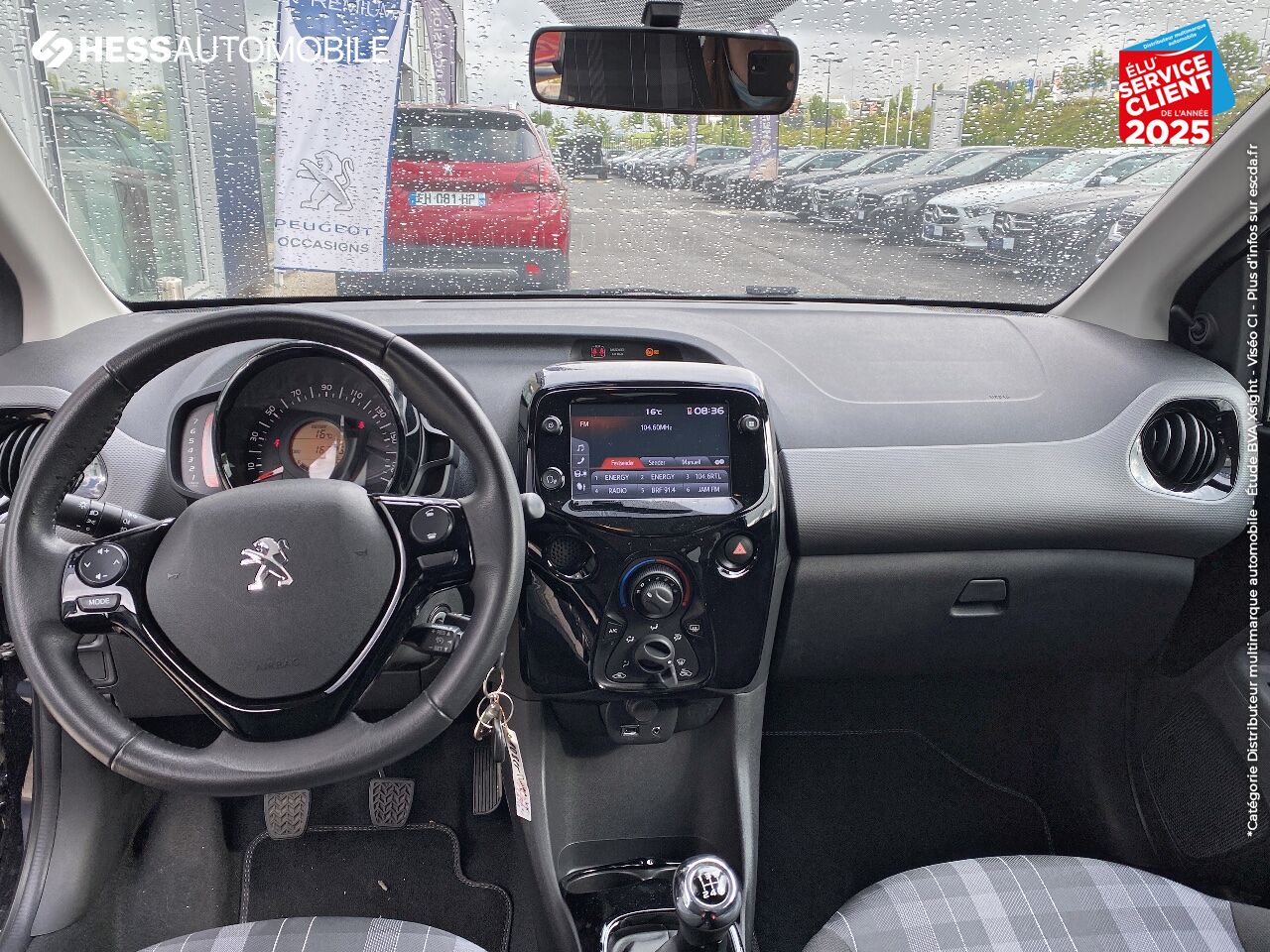 Véhicule d'occasion PEUGEOT 108 1.0 VTI STYLE TOP 5P TOUVRANT CAMERA chez Peugeot Reims