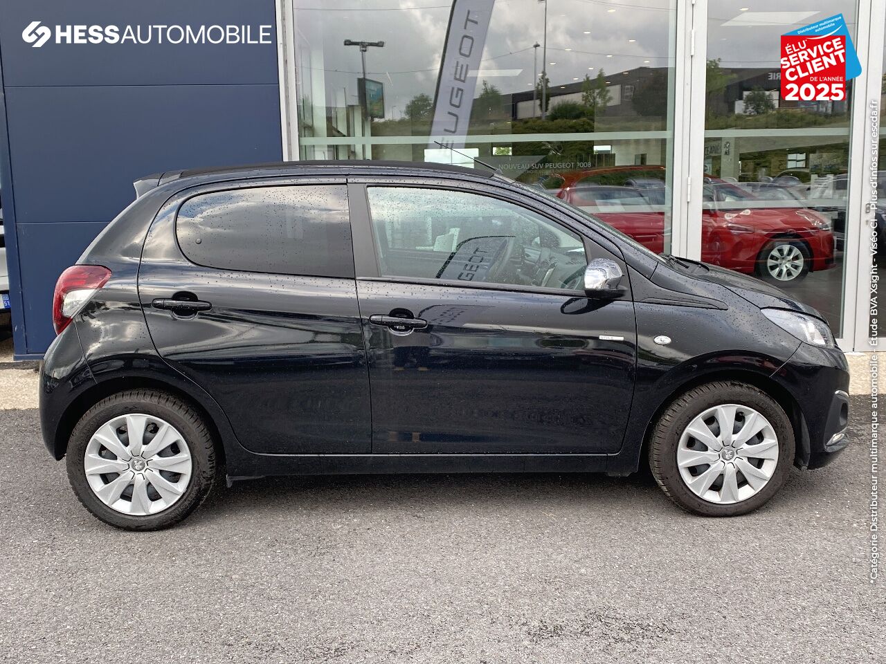 Véhicule d'occasion PEUGEOT 108 1.0 VTI STYLE TOP 5P TOUVRANT CAMERA chez Peugeot Reims