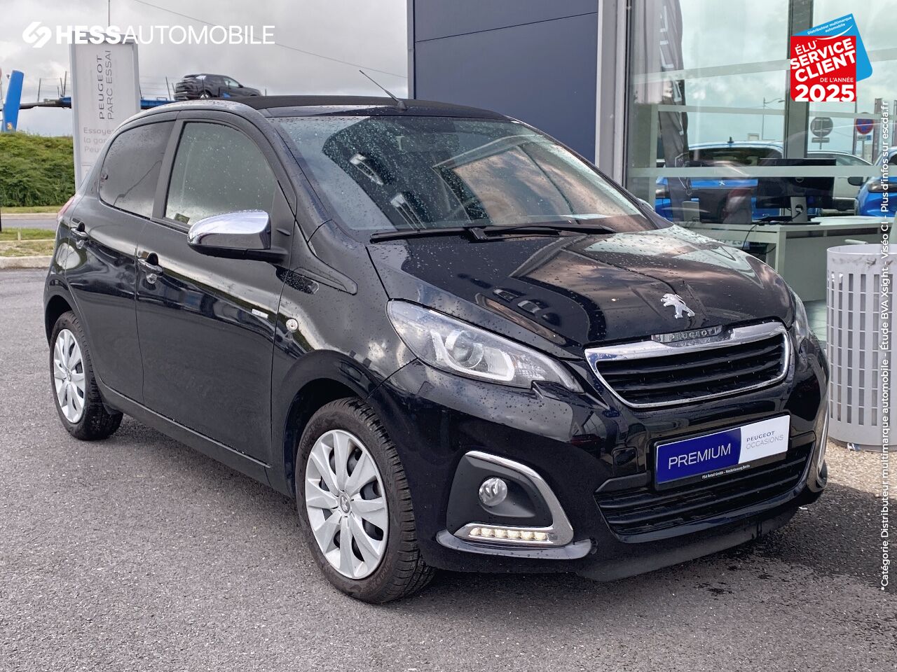 Véhicule d'occasion PEUGEOT 108 1.0 VTI STYLE TOP 5P TOUVRANT CAMERA chez Peugeot Reims
