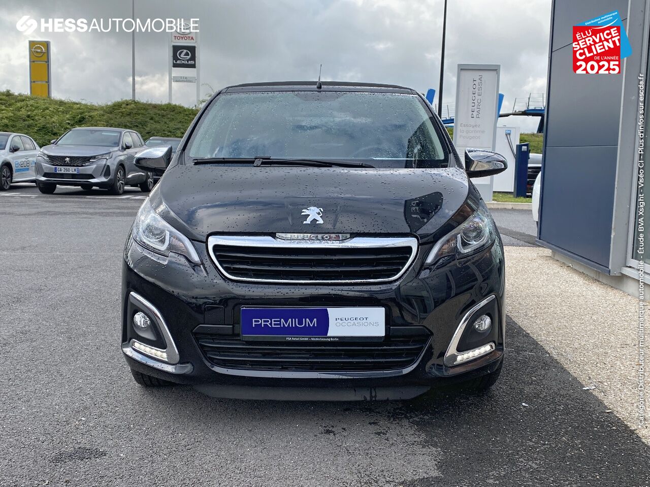 Véhicule d'occasion PEUGEOT 108 1.0 VTI STYLE TOP 5P TOUVRANT CAMERA chez Peugeot Reims