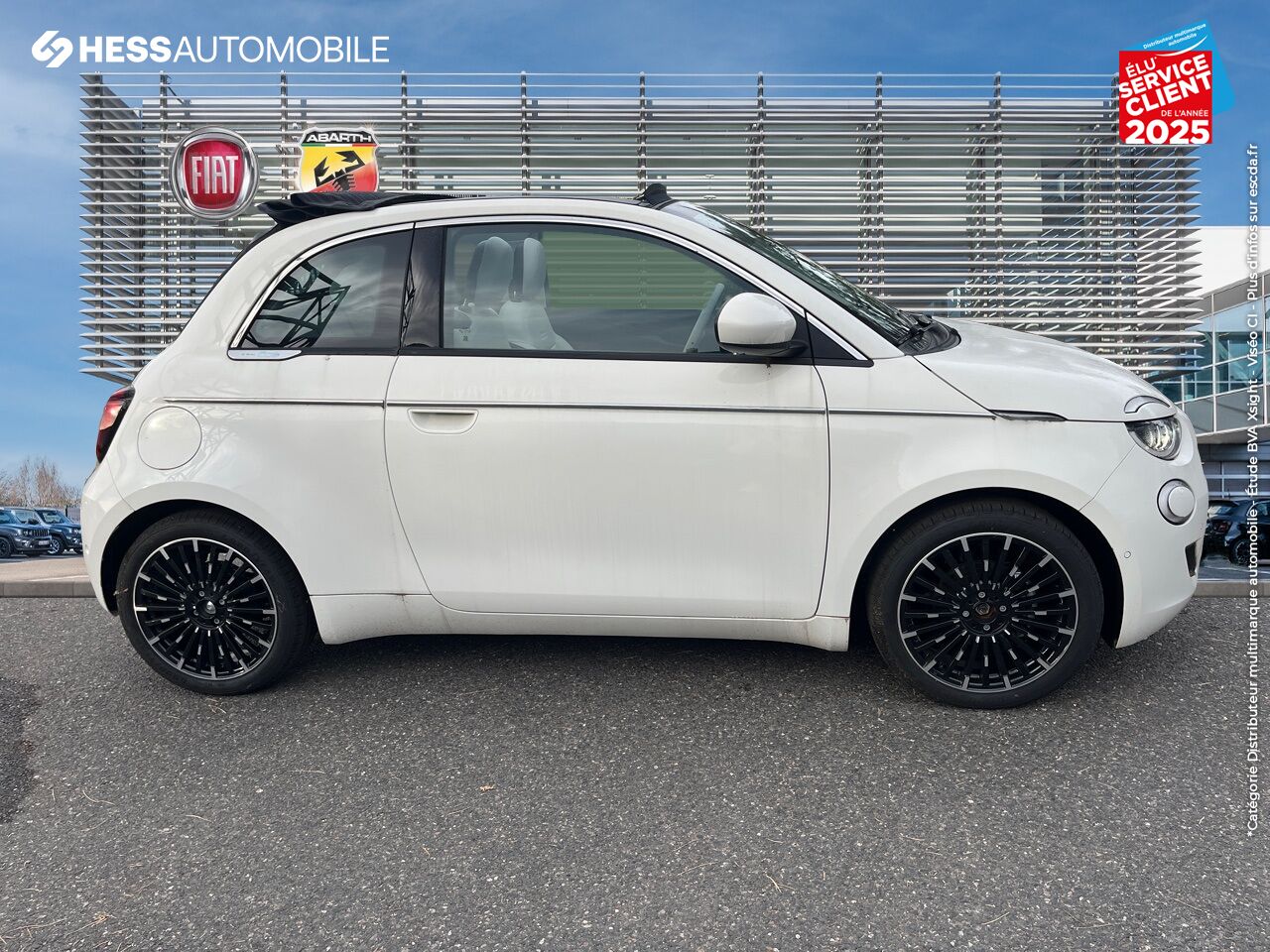 Véhicule neuf FIAT 500C E 118CH LA PRIMA chez Fiat Saint-Etienne