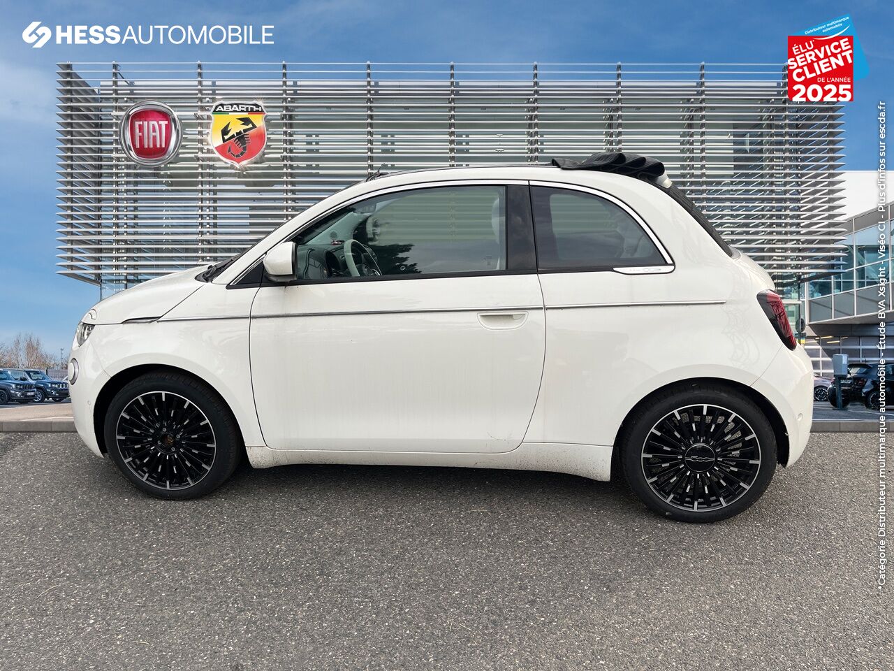 Véhicule neuf FIAT 500C E 118CH LA PRIMA chez Fiat Saint-Etienne