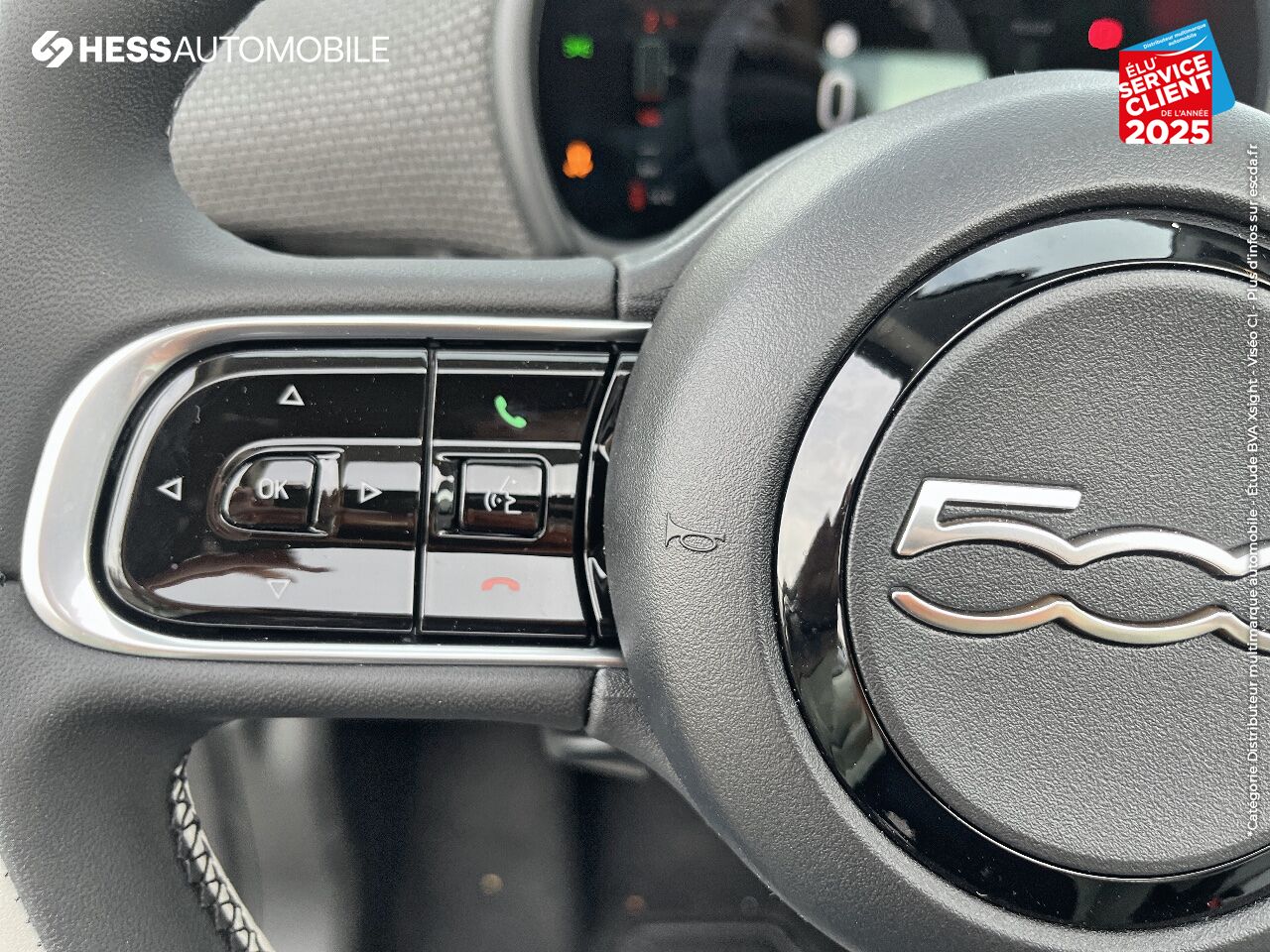 Véhicule neuf FIAT 500C E 118CH LA PRIMA chez Fiat Saint-Etienne
