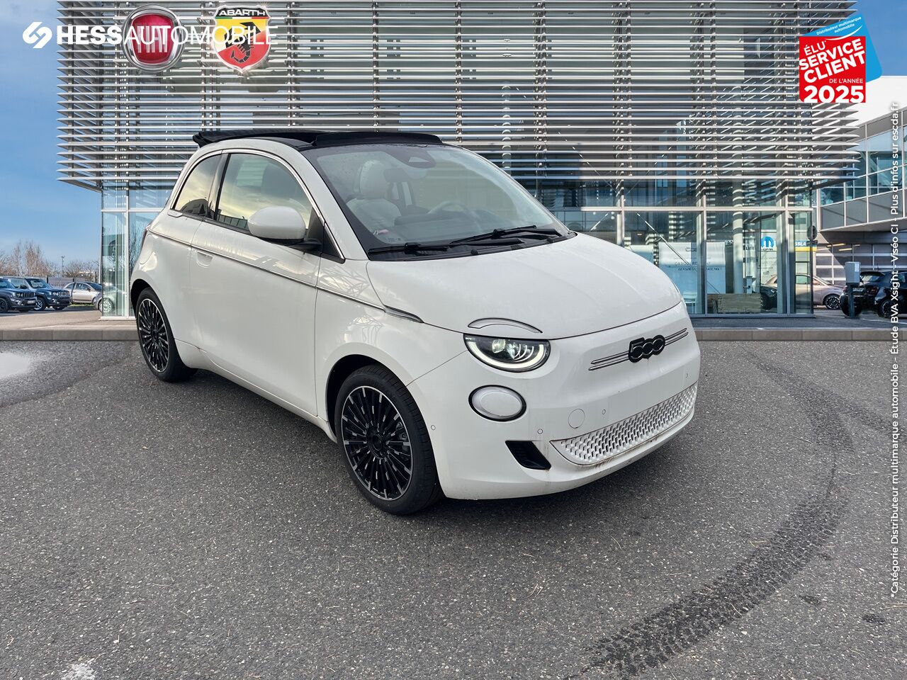 Véhicule neuf FIAT 500C E 118CH LA PRIMA chez Fiat Saint-Etienne