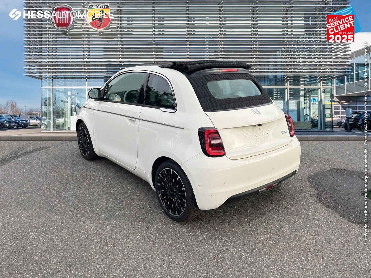 Véhicule neuf FIAT 500C E 118CH LA PRIMA chez Fiat Saint-Etienne